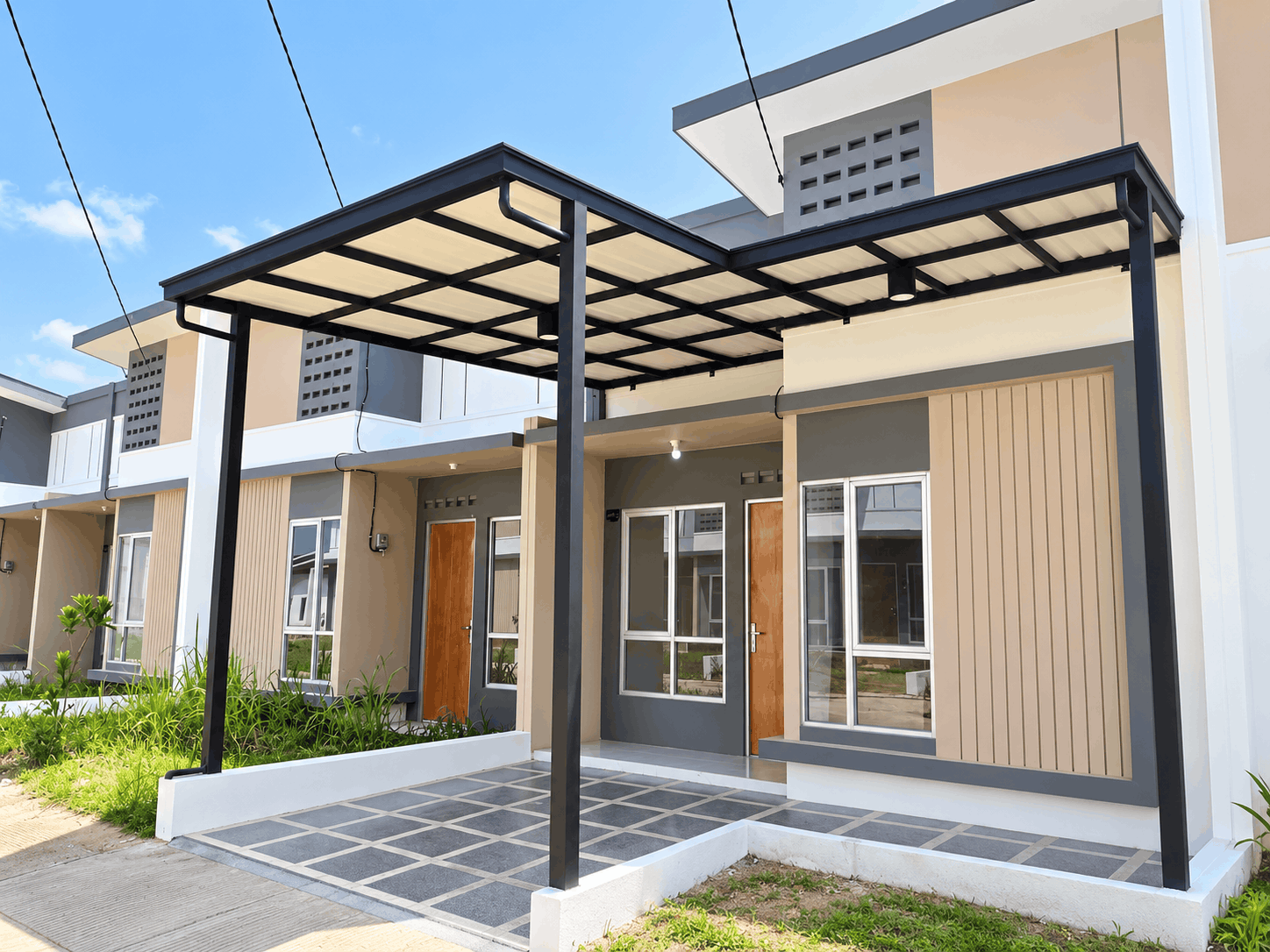 Dokumentasi proyek kanopi 02 — Struktur Kanopi Custom